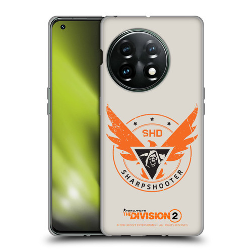 Tom Clancy's The Division 2 Logo Art Sharpshooter Soft Gel Case for OnePlus 11 5G