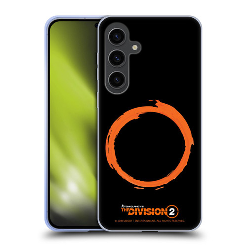 Tom Clancy's The Division 2 Logo Art Ring Soft Gel Case for Samsung Galaxy S24+ 5G