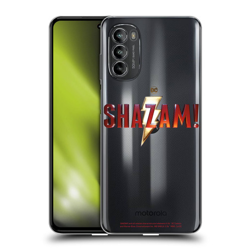 Shazam! 2019 Movie Logos Main Soft Gel Case for Motorola Moto G82 5G