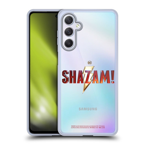 Shazam! 2019 Movie Logos Main Soft Gel Case for Samsung Galaxy M54 5G
