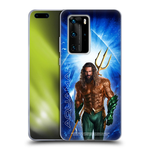 Aquaman And The Lost Kingdom Graphics Arthur Curry Soft Gel Case for Huawei P40 Pro / P40 Pro Plus 5G