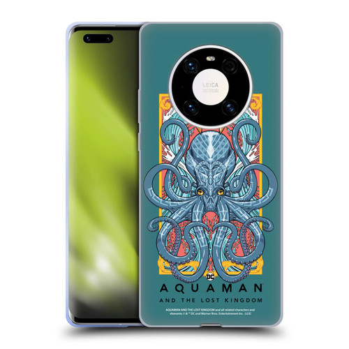 Aquaman And The Lost Kingdom Graphics Topo Soft Gel Case for Huawei Mate 40 Pro 5G