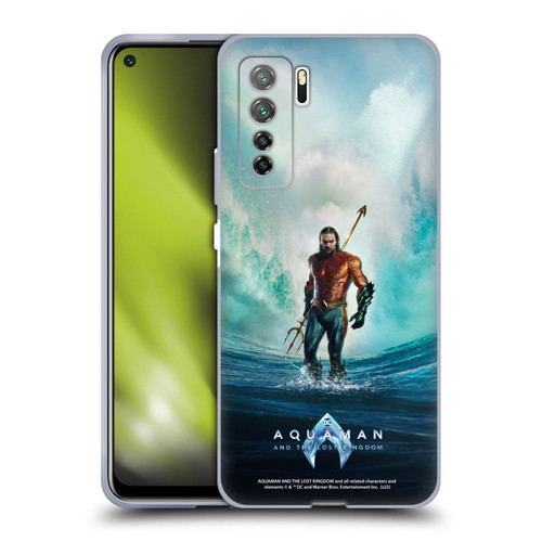 Aquaman And The Lost Kingdom Graphics Poster Soft Gel Case for Huawei Nova 7 SE/P40 Lite 5G
