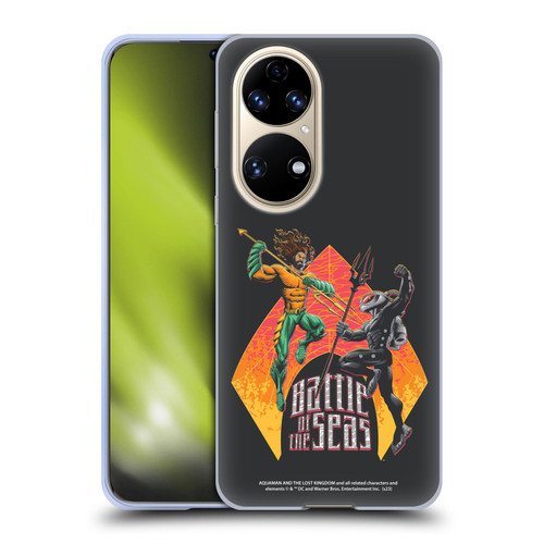 Aquaman And The Lost Kingdom Graphics Battle Of The Seas Soft Gel Case for Huawei P50