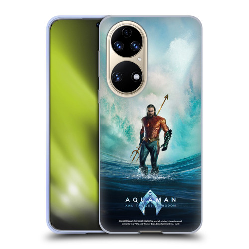 Aquaman And The Lost Kingdom Graphics Poster Soft Gel Case for Huawei P50