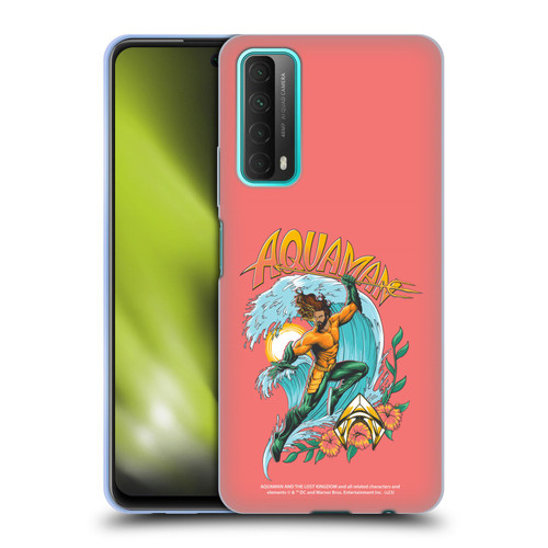 Aquaman And The Lost Kingdom Graphics Arthur Curry Art Soft Gel Case for Huawei P Smart (2021)