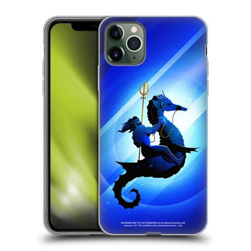 Aquaman And The Lost Kingdom Graphics Arthur Curry And Storm Soft Gel Case for Apple iPhone 11 Pro Max