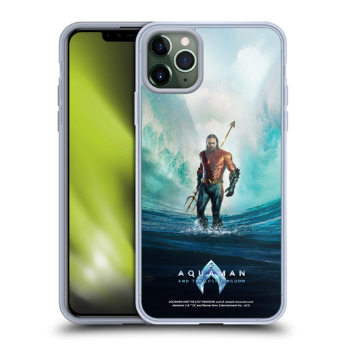 Aquaman And The Lost Kingdom Graphics Poster Soft Gel Case for Apple iPhone 11 Pro Max