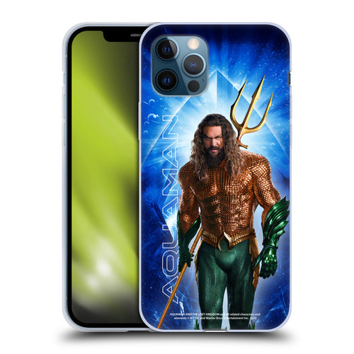 Aquaman And The Lost Kingdom Graphics Arthur Curry Soft Gel Case for Apple iPhone 12 / iPhone 12 Pro