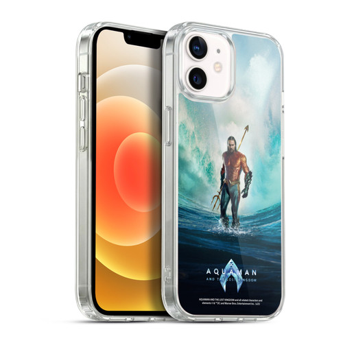 Aquaman And The Lost Kingdom Graphics Poster Soft Gel Case for Apple iPhone 12 / iPhone 12 Pro & MagSafe