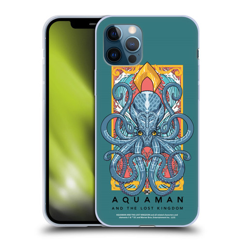 Aquaman And The Lost Kingdom Graphics Topo Soft Gel Case for Apple iPhone 12 / iPhone 12 Pro