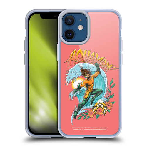 Aquaman And The Lost Kingdom Graphics Arthur Curry Art Soft Gel Case for Apple iPhone 12 Mini