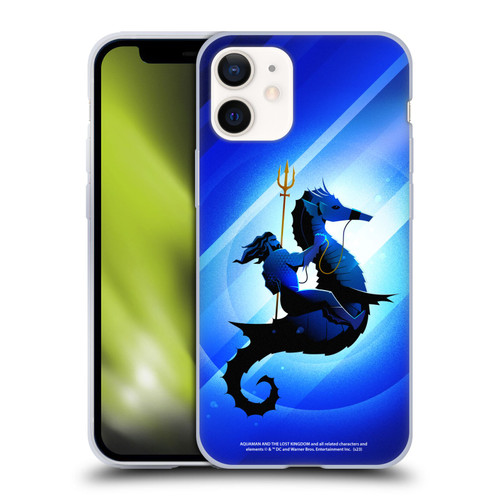 Aquaman And The Lost Kingdom Graphics Arthur Curry And Storm Soft Gel Case for Apple iPhone 12 Mini