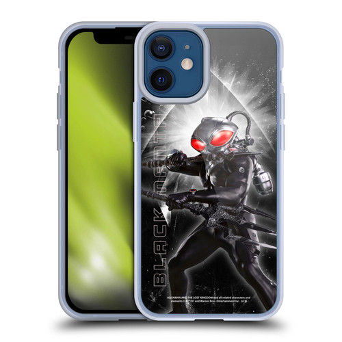 Aquaman And The Lost Kingdom Graphics Black Manta Soft Gel Case for Apple iPhone 12 Mini