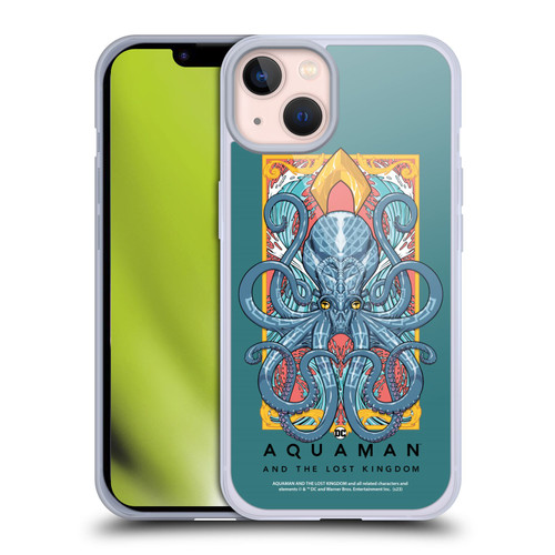 Aquaman And The Lost Kingdom Graphics Topo Soft Gel Case for Apple iPhone 13