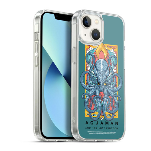 Aquaman And The Lost Kingdom Graphics Octopus Soft Gel Case for Apple iPhone 13