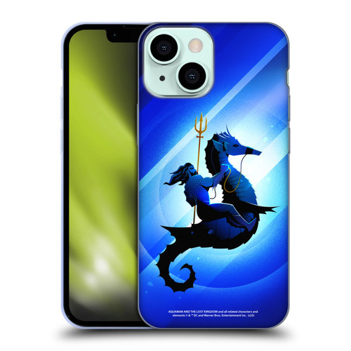 Aquaman And The Lost Kingdom Graphics Arthur Curry And Storm Soft Gel Case for Apple iPhone 13 Mini