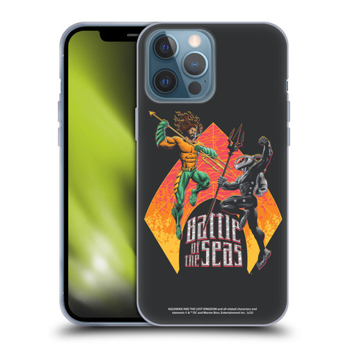 Aquaman And The Lost Kingdom Graphics Battle Of The Seas Soft Gel Case for Apple iPhone 13 Pro Max