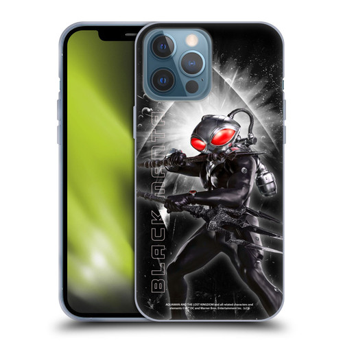 Aquaman And The Lost Kingdom Graphics Black Manta Soft Gel Case for Apple iPhone 13 Pro Max