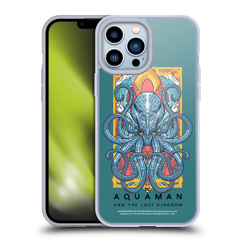 Aquaman And The Lost Kingdom Graphics Topo Soft Gel Case for Apple iPhone 13 Pro Max