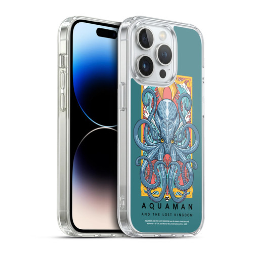 Aquaman And The Lost Kingdom Graphics Octopus Soft Gel Case for Apple iPhone 13 Pro & MagSafe