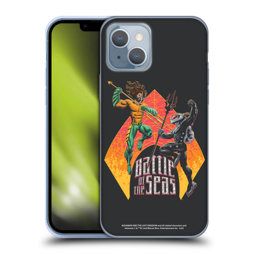 Aquaman And The Lost Kingdom Graphics Battle Of The Seas Soft Gel Case for Apple iPhone 14