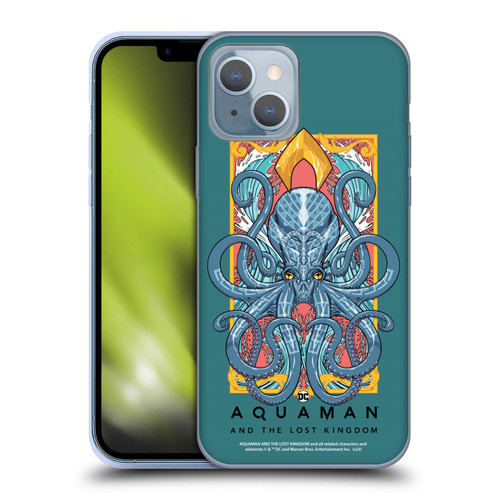 Aquaman And The Lost Kingdom Graphics Topo Soft Gel Case for Apple iPhone 14