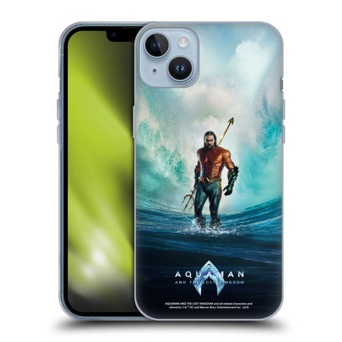 Aquaman And The Lost Kingdom Graphics Poster Soft Gel Case for Apple iPhone 14 Plus