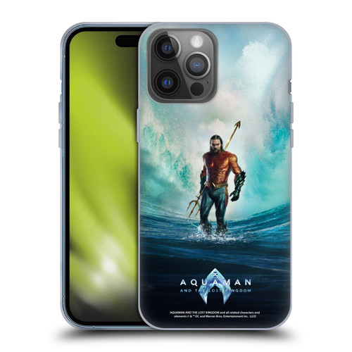 Aquaman And The Lost Kingdom Graphics Poster Soft Gel Case for Apple iPhone 14 Pro Max