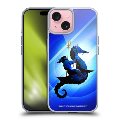 Aquaman And The Lost Kingdom Graphics Arthur Curry And Storm Soft Gel Case for Apple iPhone 15
