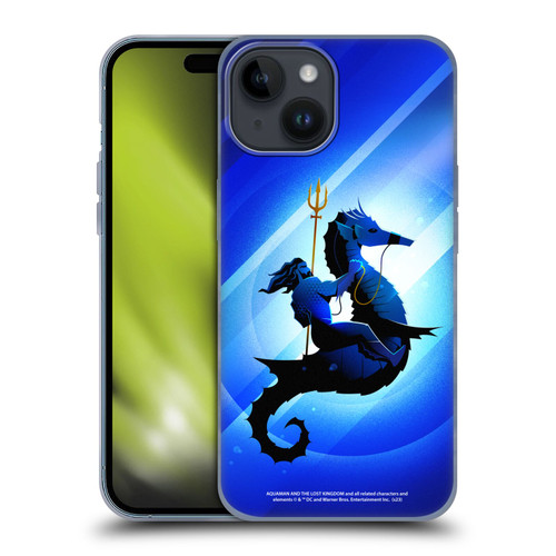 Aquaman And The Lost Kingdom Graphics Arthur Curry And Storm Soft Gel Case for Apple iPhone 15