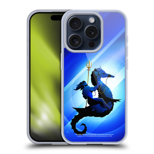 Aquaman And The Lost Kingdom Graphics Arthur Curry And Storm Soft Gel Case for Apple iPhone 15 Pro