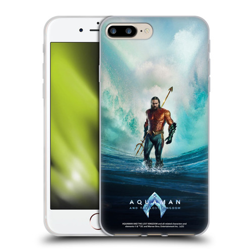 Aquaman And The Lost Kingdom Graphics Poster Soft Gel Case for Apple iPhone 7 Plus / iPhone 8 Plus