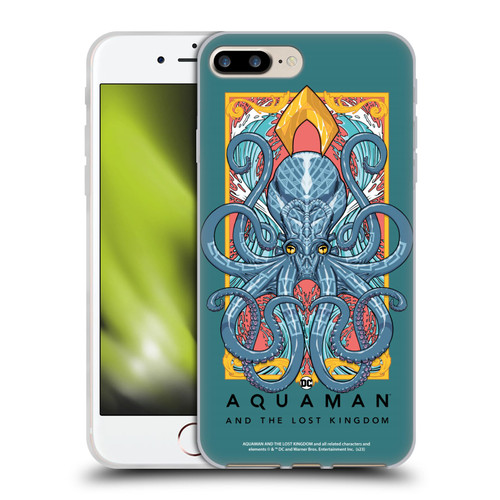 Aquaman And The Lost Kingdom Graphics Topo Soft Gel Case for Apple iPhone 7 Plus / iPhone 8 Plus
