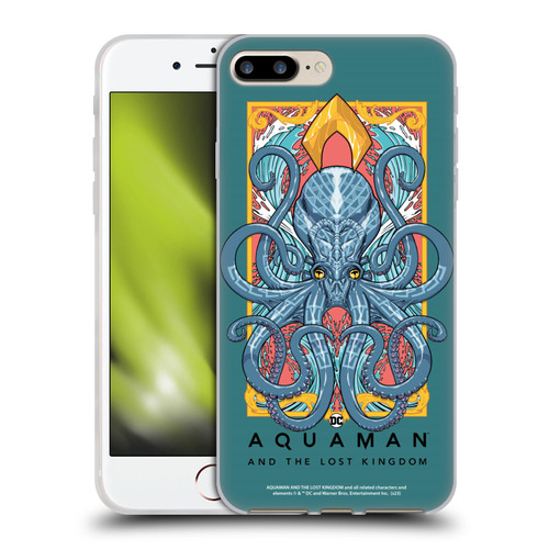Aquaman And The Lost Kingdom Graphics Topo Soft Gel Case for Apple iPhone 7 Plus / iPhone 8 Plus