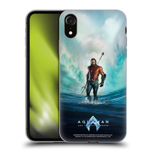 Aquaman And The Lost Kingdom Graphics Poster Soft Gel Case for Apple iPhone XR