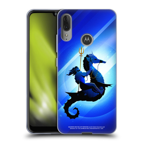 Aquaman And The Lost Kingdom Graphics Arthur Curry And Storm Soft Gel Case for Motorola Moto E6 Plus
