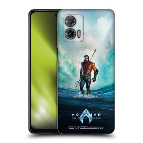 Aquaman And The Lost Kingdom Graphics Poster Soft Gel Case for Motorola Moto G73 5G