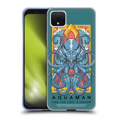 Aquaman And The Lost Kingdom Graphics Topo Soft Gel Case for Google Pixel 4 XL
