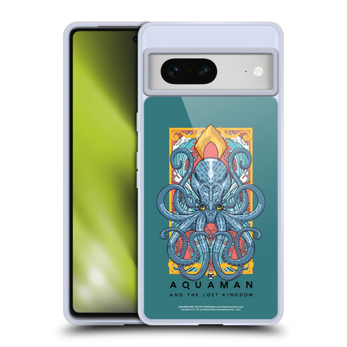 Aquaman And The Lost Kingdom Graphics Topo Soft Gel Case for Google Pixel 7