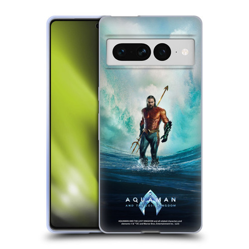 Aquaman And The Lost Kingdom Graphics Poster Soft Gel Case for Google Pixel 7 Pro