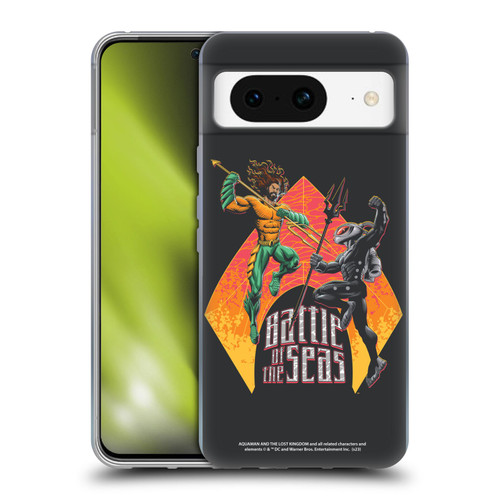 Aquaman And The Lost Kingdom Graphics Battle Of The Seas Soft Gel Case for Google Pixel 8