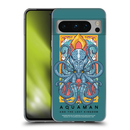 Aquaman And The Lost Kingdom Graphics Topo Soft Gel Case for Google Pixel 8 Pro