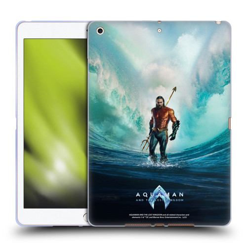 Aquaman And The Lost Kingdom Graphics Poster Soft Gel Case for Apple iPad 10.2 2019/2020/2021