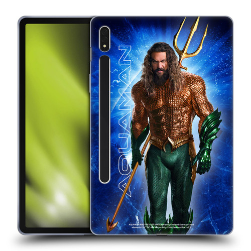 Aquaman And The Lost Kingdom Graphics Arthur Curry Soft Gel Case for Samsung Galaxy Tab S8