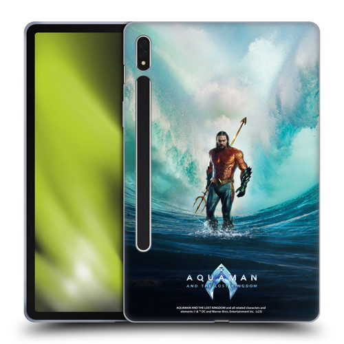 Aquaman And The Lost Kingdom Graphics Poster Soft Gel Case for Samsung Galaxy Tab S8