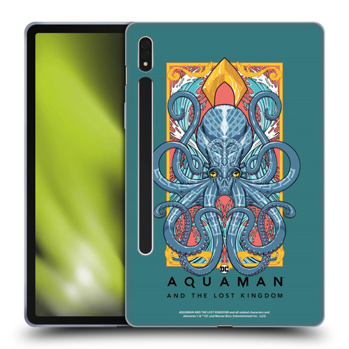 Aquaman And The Lost Kingdom Graphics Topo Soft Gel Case for Samsung Galaxy Tab S8