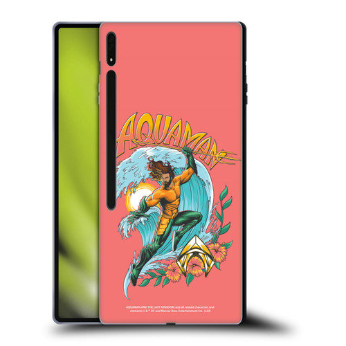 Aquaman And The Lost Kingdom Graphics Arthur Curry Art Soft Gel Case for Samsung Galaxy Tab S8 Ultra