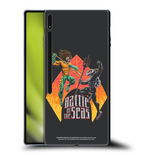 Aquaman And The Lost Kingdom Graphics Battle Of The Seas Soft Gel Case for Samsung Galaxy Tab S8 Ultra