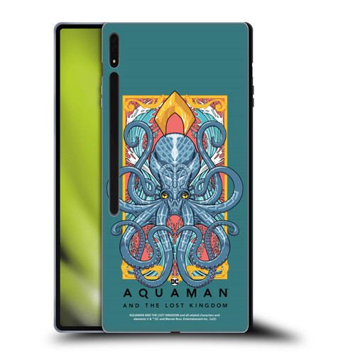 Aquaman And The Lost Kingdom Graphics Topo Soft Gel Case for Samsung Galaxy Tab S8 Ultra